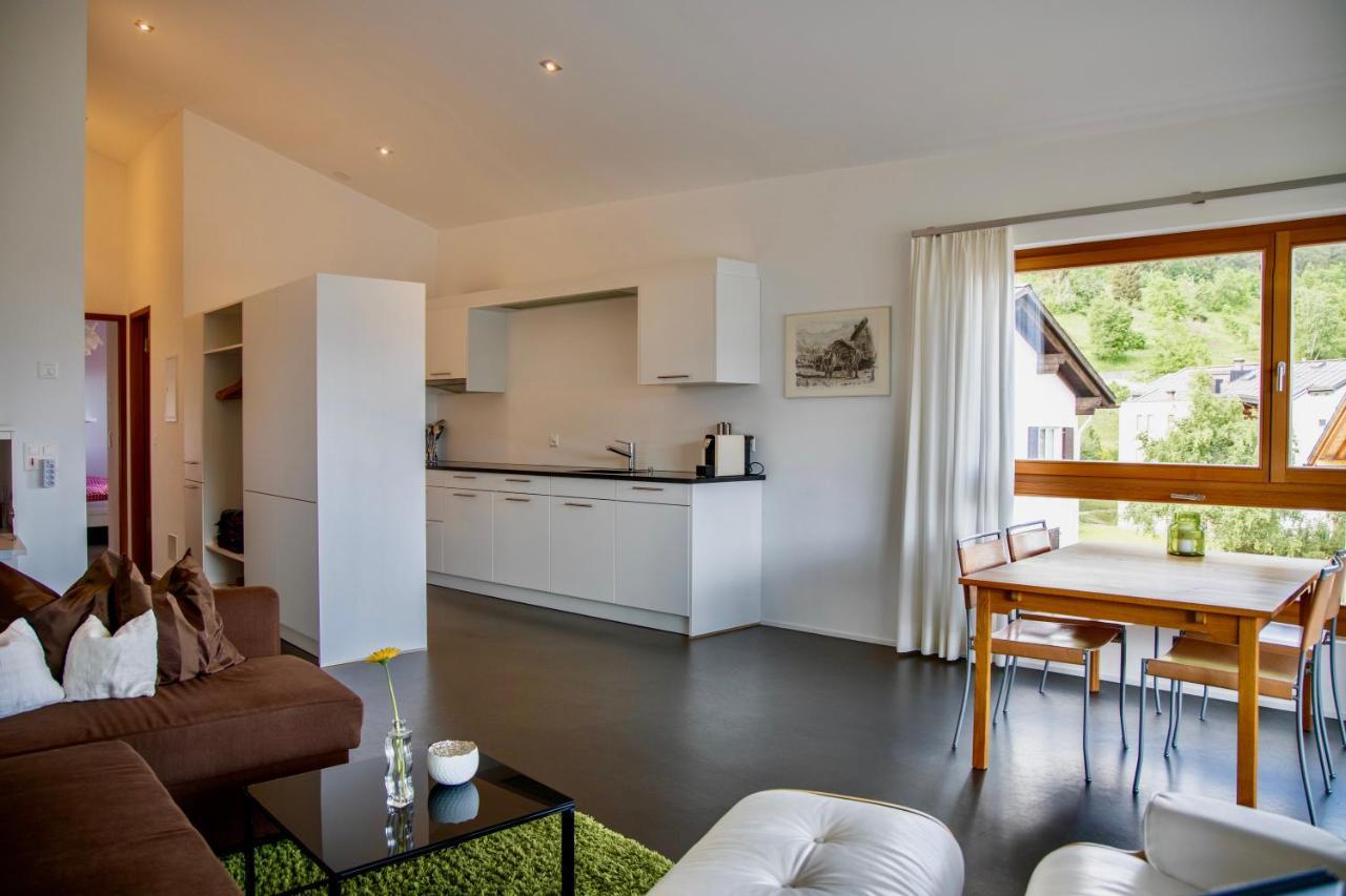 Ferienwohnung Crap Ner Flims Kültér fotó